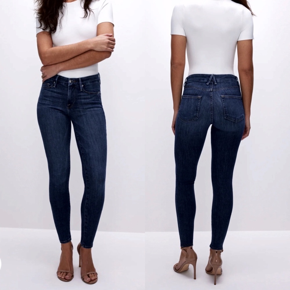 Good American GOOD LEGS SKINNY JEANS Blue224 Size 0 / 25